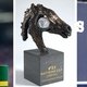Трофеи от титульных спонсоров важнейших турнирных серий (слева направо): Rolex Grand Slam, Кубок Наций Furusiyya (до 2017 года) и Кубок мира Longines