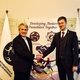 С президентом Международного союза современного пятиборья (UIPM) Клаусом Шорманном