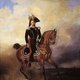 Портрет императора Николая I на коне. Василий Тимм. 1840 год