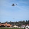 Как швейцарские ВВС эвакуируют лошадей? 