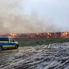 Крупный пожар на территории Пауля Шокемёле тушили 3 дня