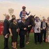 Лошадь российских коневладельцев выиграла скачку в Дубае!