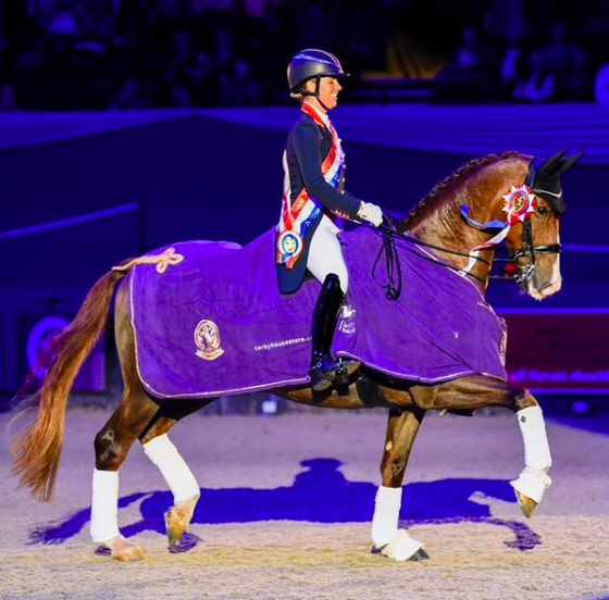 Шарлотта Дюжардин завоевала пятый титул за пять лет на турнире Horse of Year Event