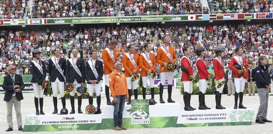 Голландцы - новые чемпионы мира по конкуру!