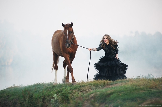 Валерия Гай-Германика для съемок нового клипа арендовала лошадь