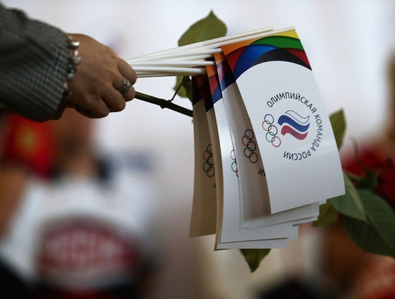 В "Шереметьево" состоялись проводы российских олимпийцев на Олимпиаду в Рио