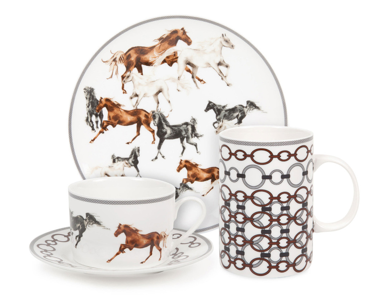 Посуда Lefard Охота Лиса Купить